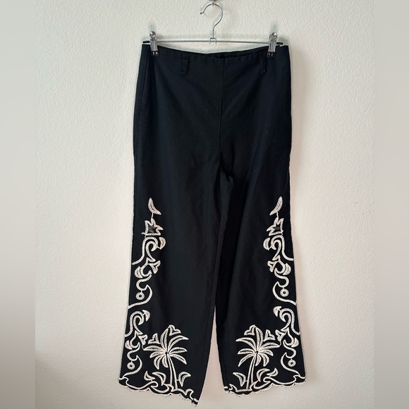 MAJE Macramé-Embroidered Set Top & Pants SZ M US 6 - Picture 4 of 15